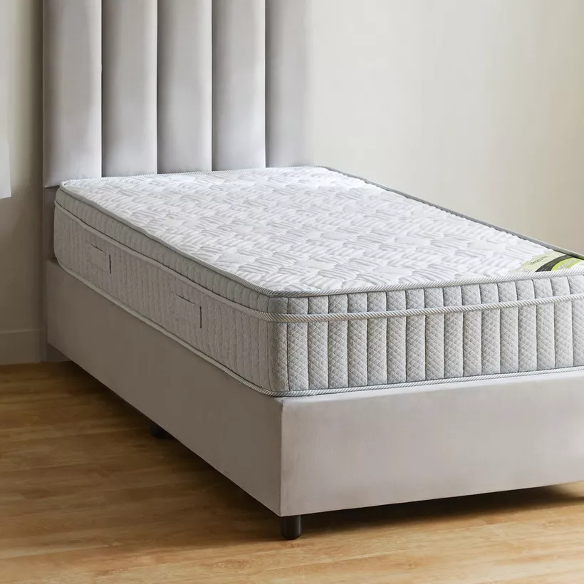 SleepNest iRepose Nxt Box To Medium Firm Bonnell Spring Single Mattress - 90x190x24 cm - Image 3