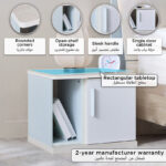 Movo Skye 1-Door Nightstand