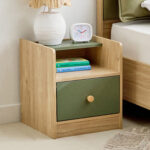 Movo Fern 1-Drawer Nightstand