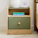 Movo Fern 1-Drawer Nightstand