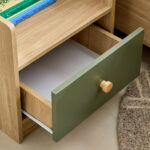 Movo Fern 1-Drawer Nightstand