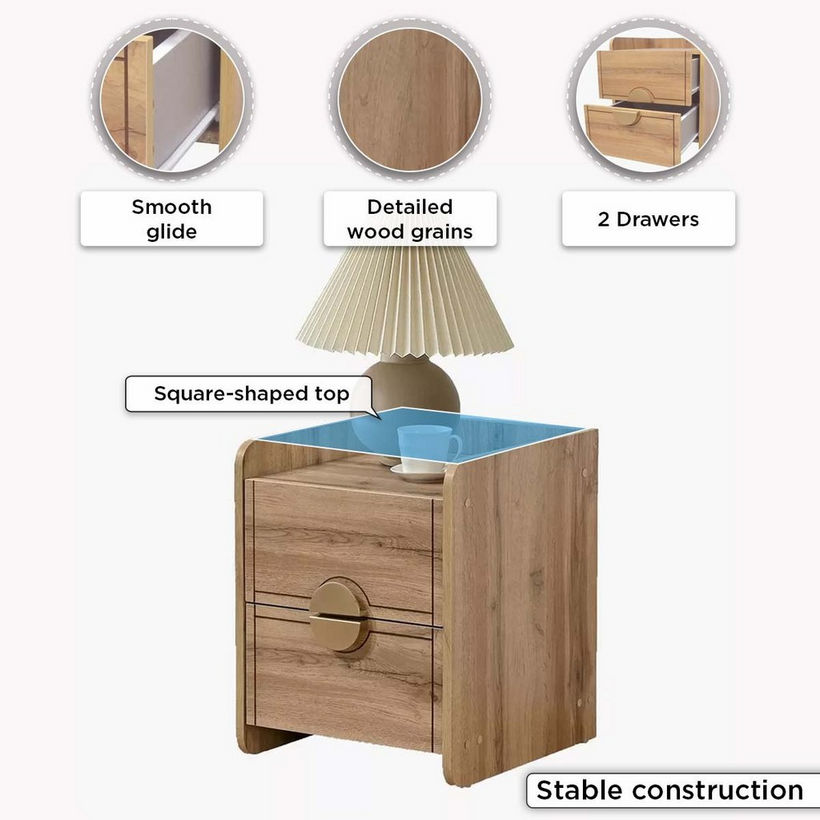 Movo Carnation 2-Drawer Young Nightstand - Image 10
