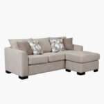Bellmont 3-Seater Reversible Sleeper Corner Sofa Bed with Memory Foam Mattress and 4 Cushions