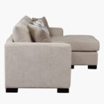 Bellmont 3-Seater Reversible Sleeper Corner Sofa Bed with Memory Foam Mattress and 4 Cushions