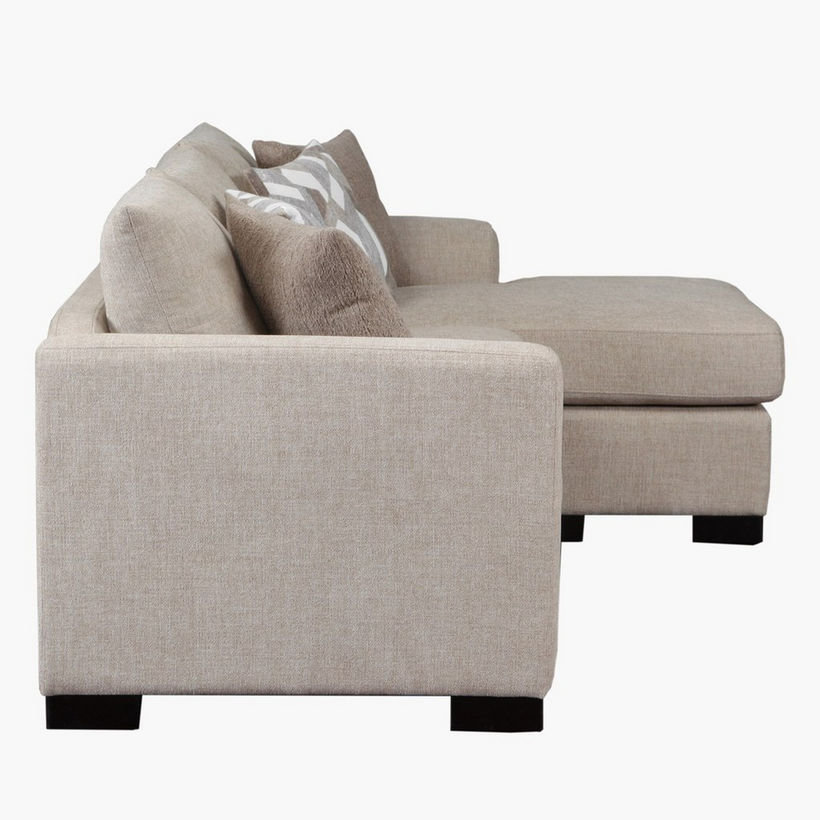 Bellmont 3-Seater Reversible Sleeper Corner Sofa Bed with Memory Foam Mattress and 4 Cushions - Image 8