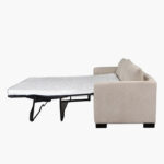 Bellmont 3-Seater Reversible Sleeper Corner Sofa Bed with Memory Foam Mattress and 4 Cushions
