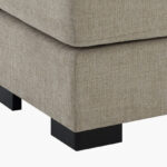 Bellmont 3-Seater Reversible Sleeper Corner Sofa Bed with Memory Foam Mattress and 4 Cushions
