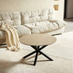 Belicia Round Sintered Stone Coffee Table