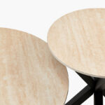 Belicia Round Sintered Stone Coffee Table