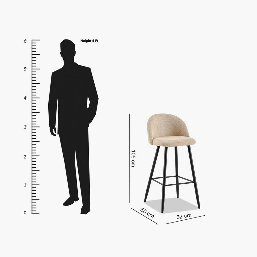 Belicia Bar Chair - Image 2