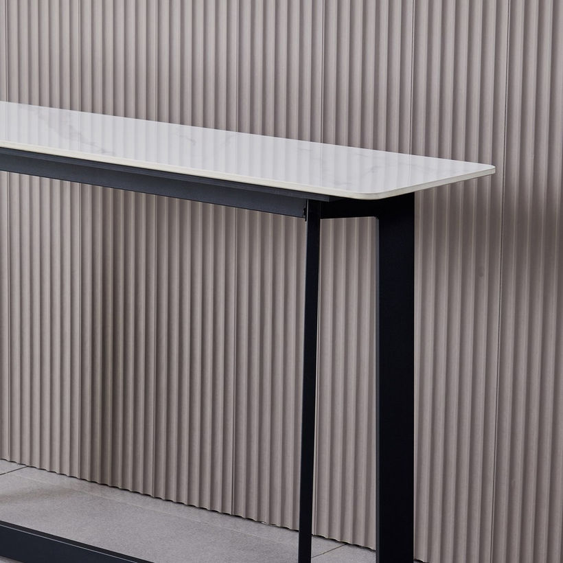 Barcelona Sintered Stone Large Console Table - Image 7