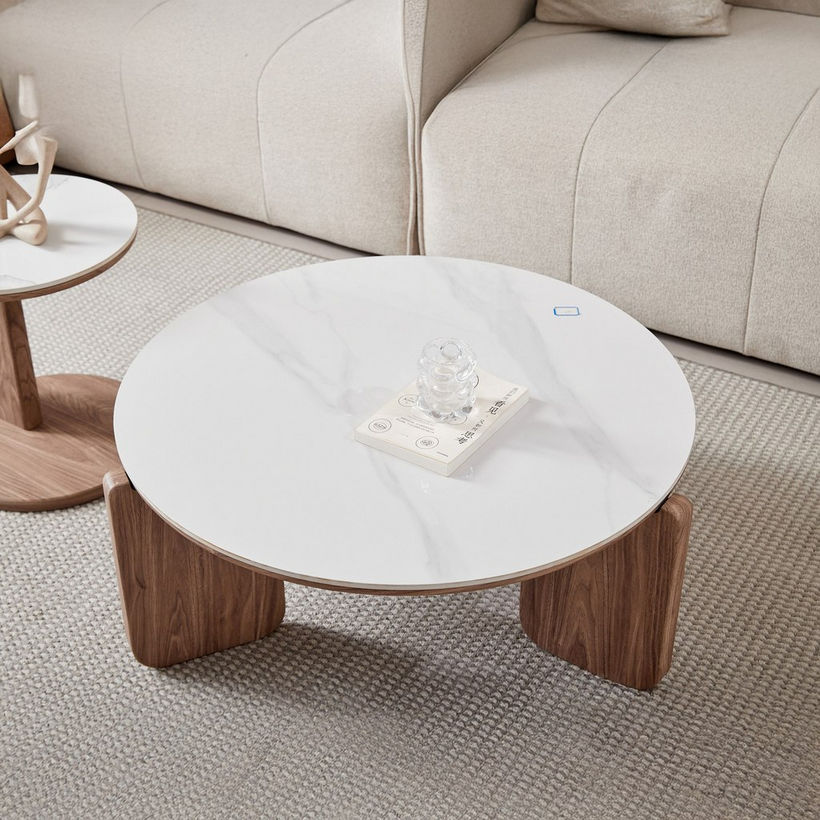 Venessa 2-Piece Sintered Stone Coffee Table Set - Image 3