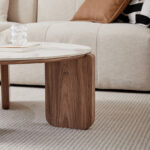 Venessa 2-Piece Sintered Stone Coffee Table Set