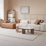 Venessa 2-Piece Sintered Stone Coffee Table Set