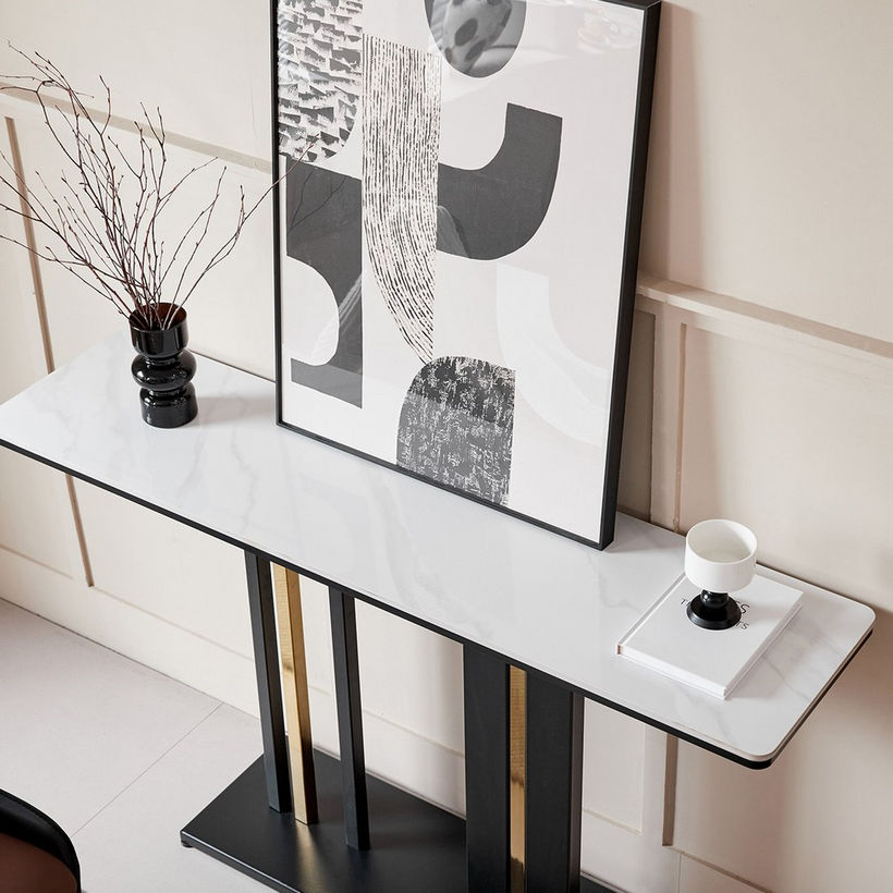 Maddox Sintered Stone Console Table - Image 4