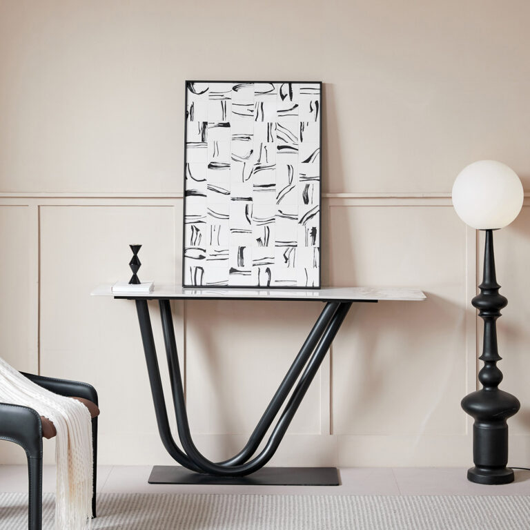 Hopper Sintered Stone Console Table
