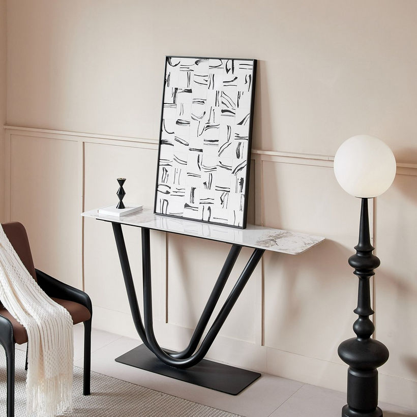 Hopper Sintered Stone Console Table - Image 3