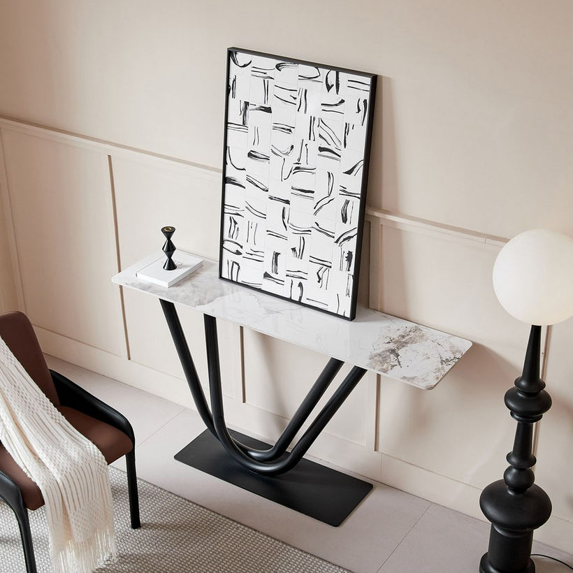 Hopper Sintered Stone Console Table - Image 4