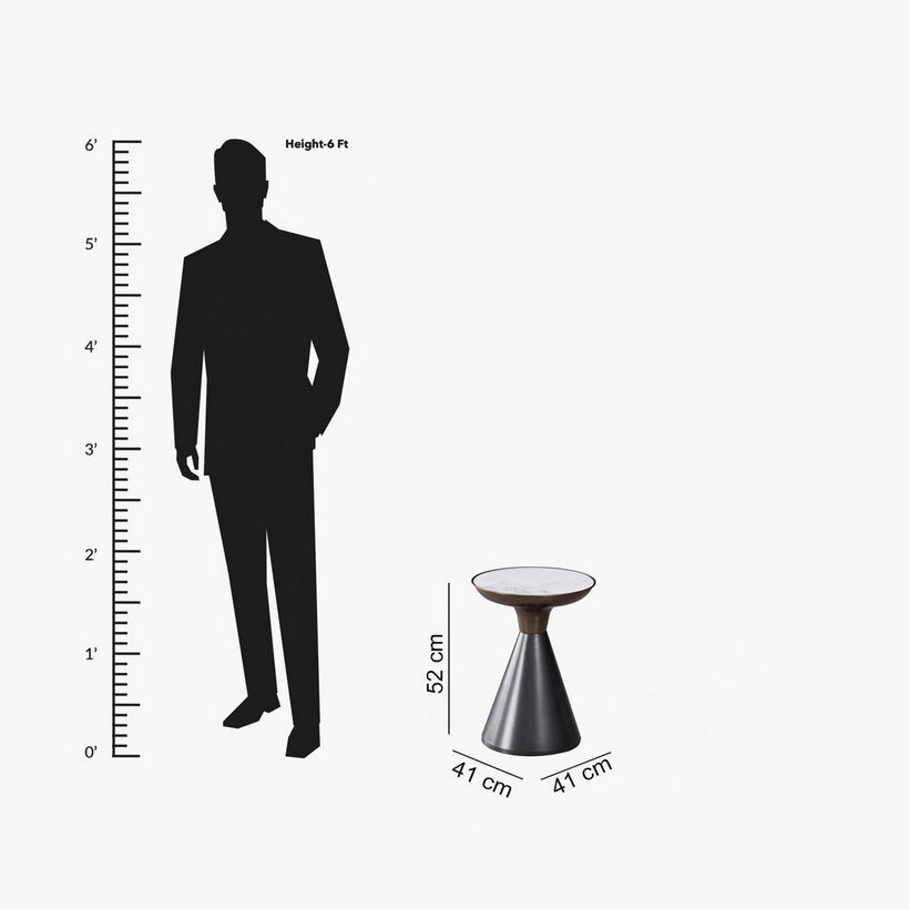 Pandova NXT Sintered Stone End Table - Image 2