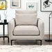 Savnik Armchair Fabric Sofa with 1 Cushion - Image 11