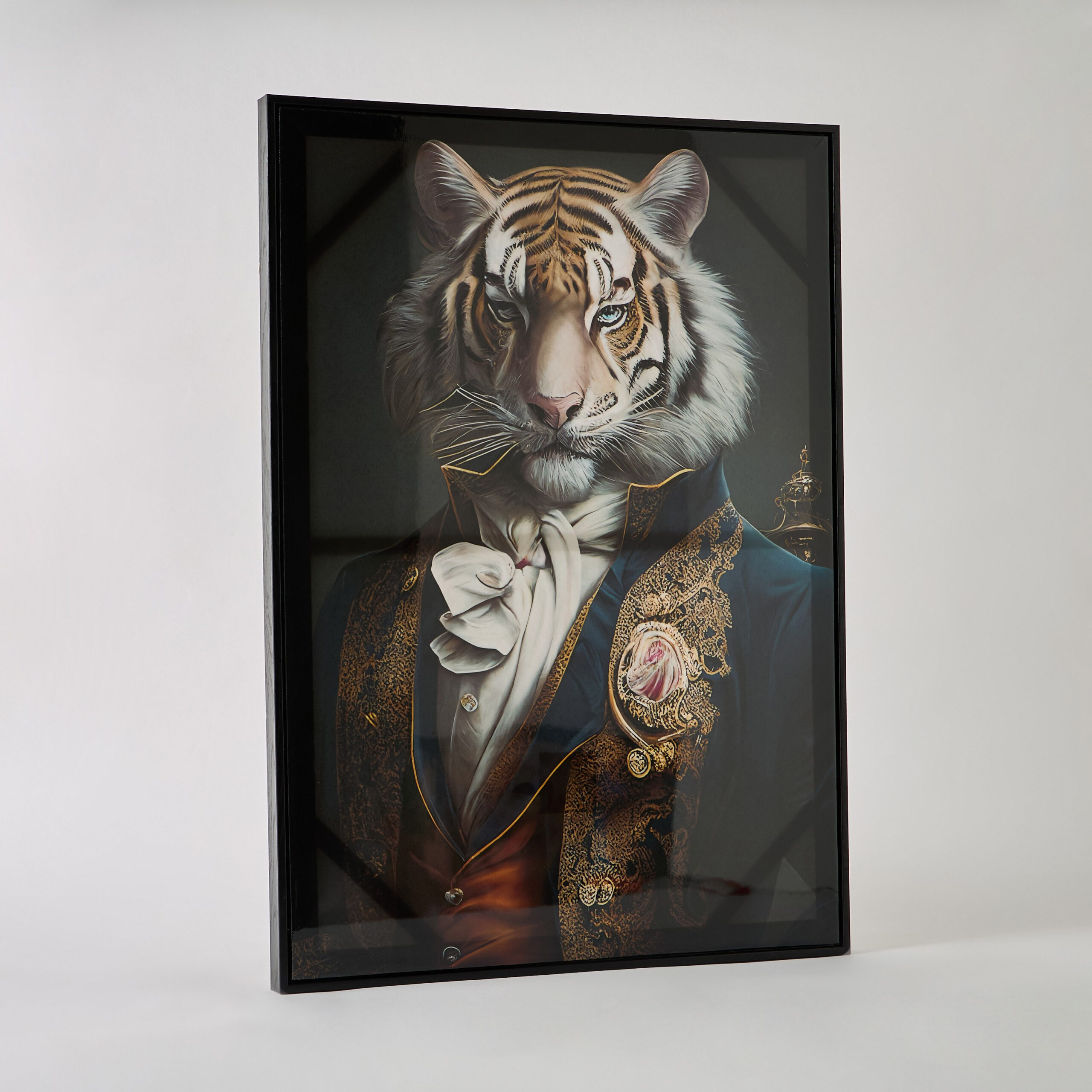 Ersel Tiger Framed Picture - 50x70x2.5 cm