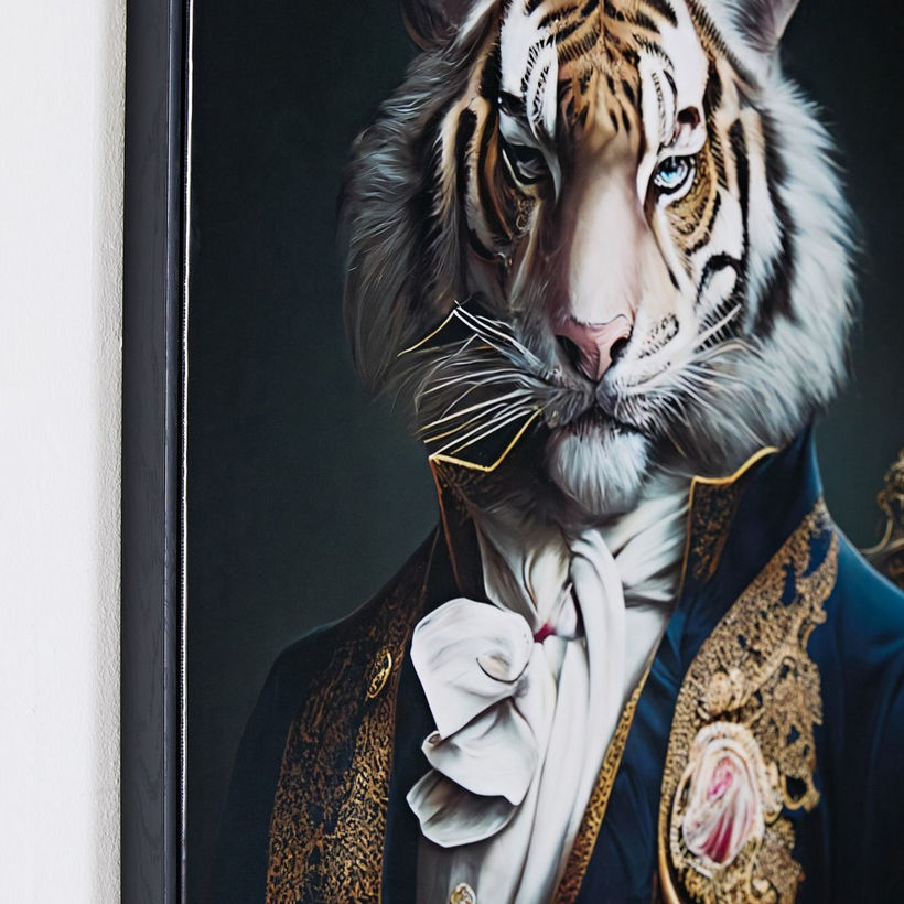 Ersel Tiger Framed Picture - 50x70x2.5 cm - Image 5