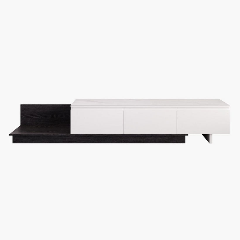 Glacia 2 to 3 Metre Extendable TV Unit with Sintered Stone Top for TVs up to 98 inches - Image 10