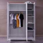 Bade 3-Door Wardrobe with Mirror