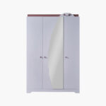 Bade 3-Door Wardrobe with Mirror