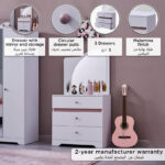 Bade 3-Drawer Dresser and Mirror
