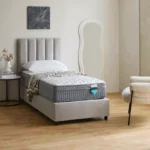 SleepLuxe iPostura High Resilience Visco Memory Foam Medium Firm Pocket Spring Mattress -90x190x26cm