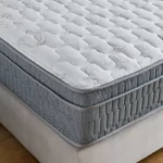 SleepLuxe iPostura High Resilience Visco Memory Foam Medium Firm Pocket Spring Mattress -90x190x26cm