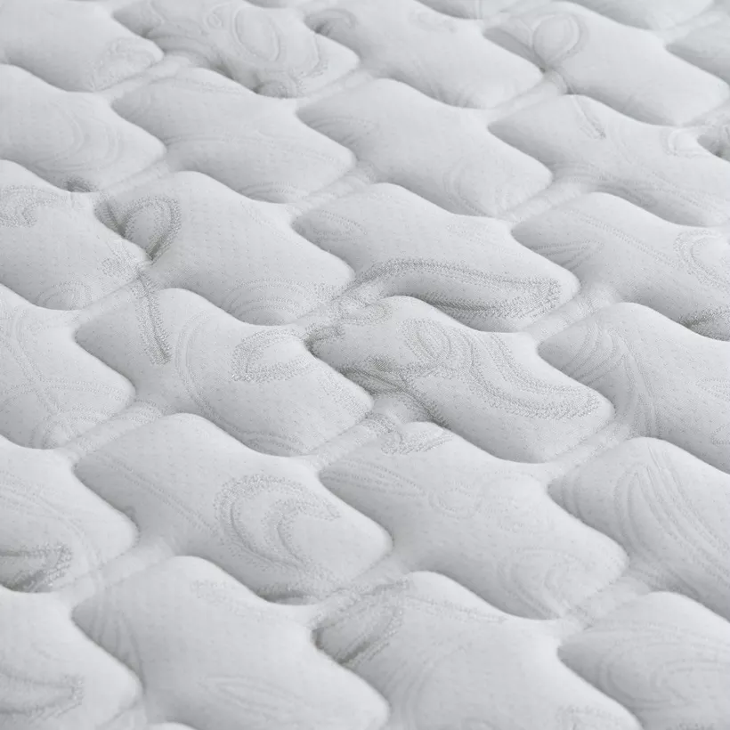 SleepLuxe iPostura High Resilience Visco Memory Foam Medium Firm Pocket Spring Mattress -90x190x26cm - Image 8