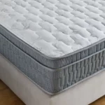 SleepLuxe iPostura High Resilience Visco Memory Foam Medium Firm Pocket Spring Mattress - 90x200x26 cm