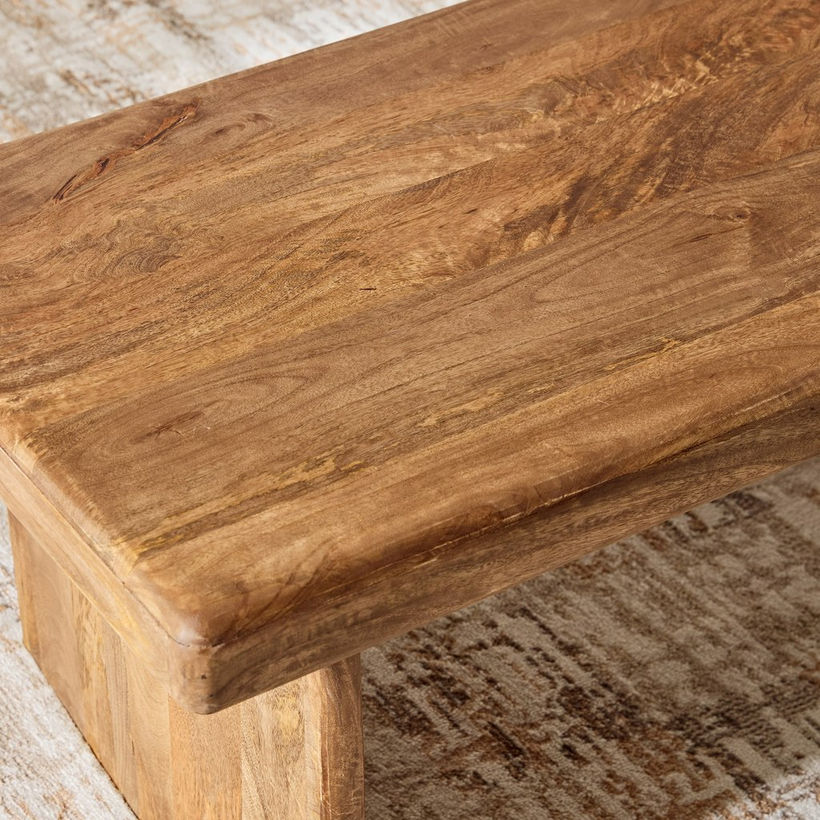 Cavon Clayton Solid Wood Coffee Table - Image 4