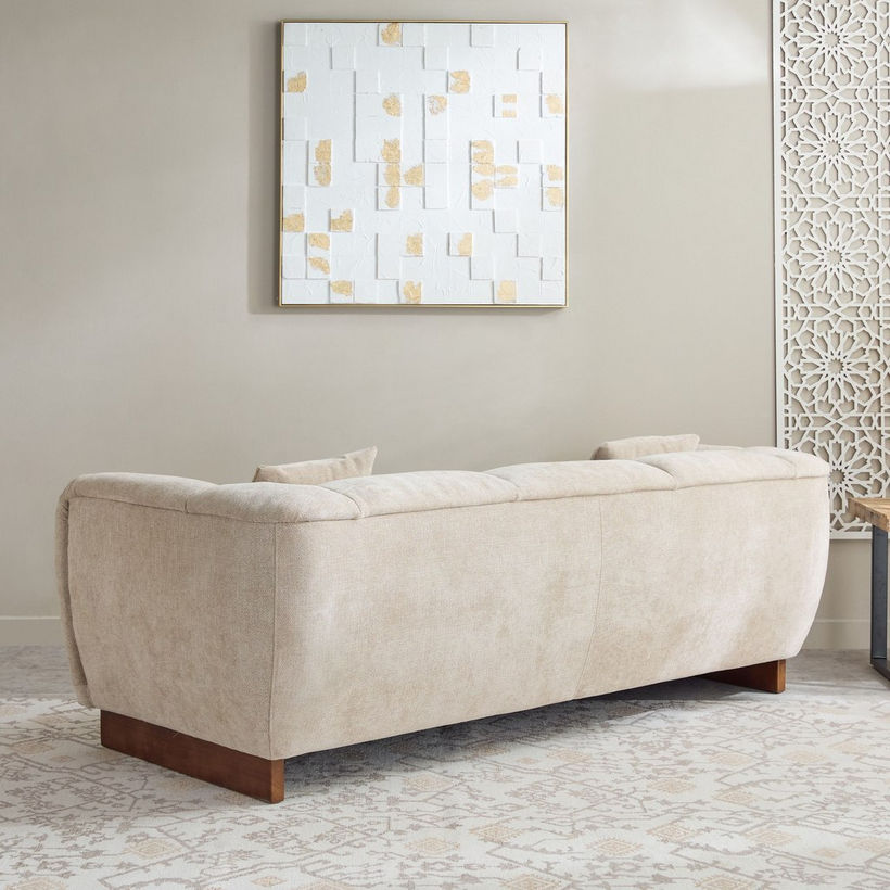 Clarkston NXT 3-Seater Fabric Sofa with 2 Cushions - Image 4