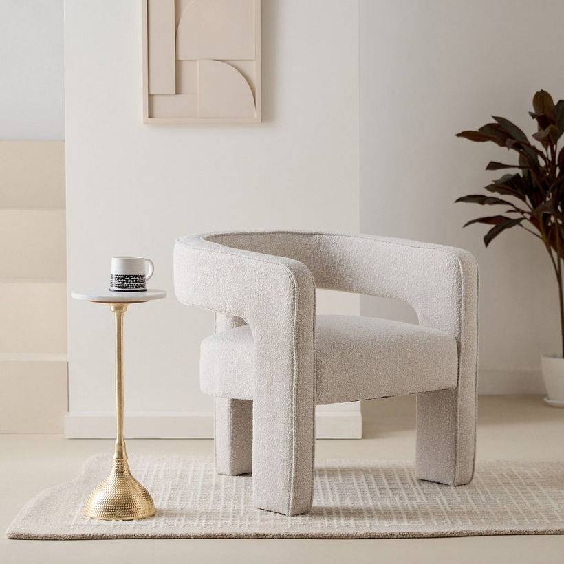 Cavon James Genuine Marble Top Accent Table - Image 6