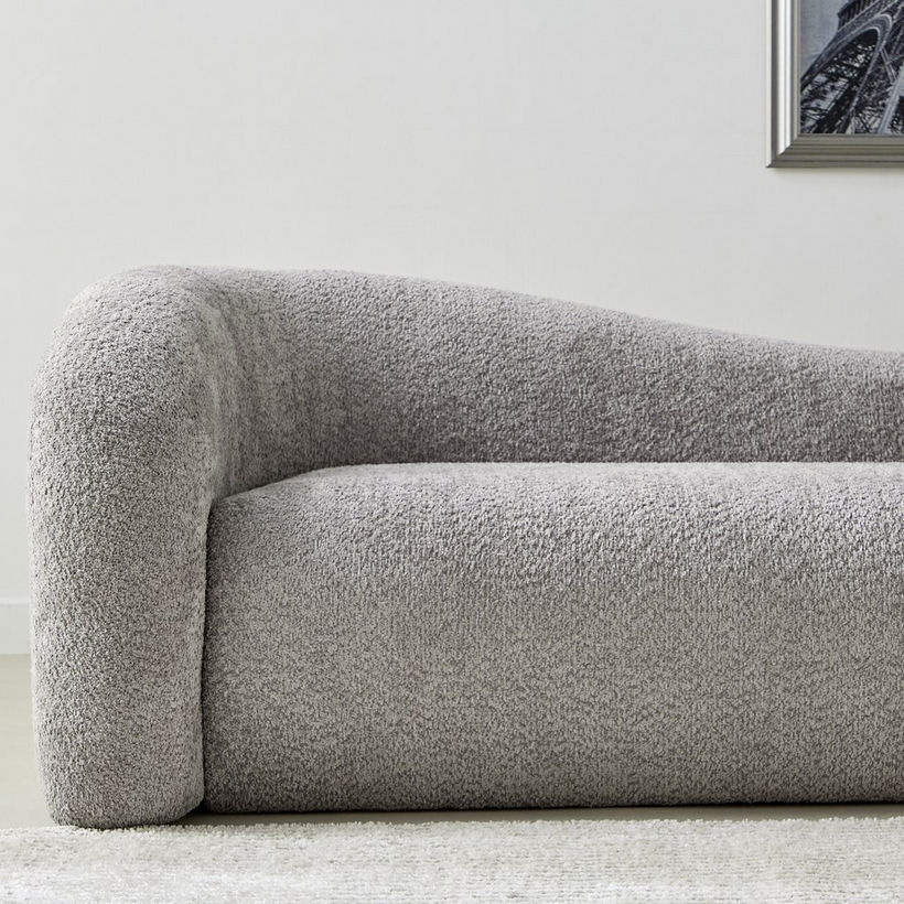 Palermo 4-Seater Fabric Sofa with 2 Cushions - Image 8