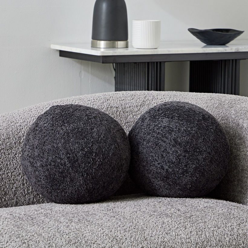 Palermo 3-Seater Fabric Sofa with 2 Cushions - Image 6