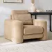Rovigo Fabric Armchair Sofa with Cushion - Image 12
