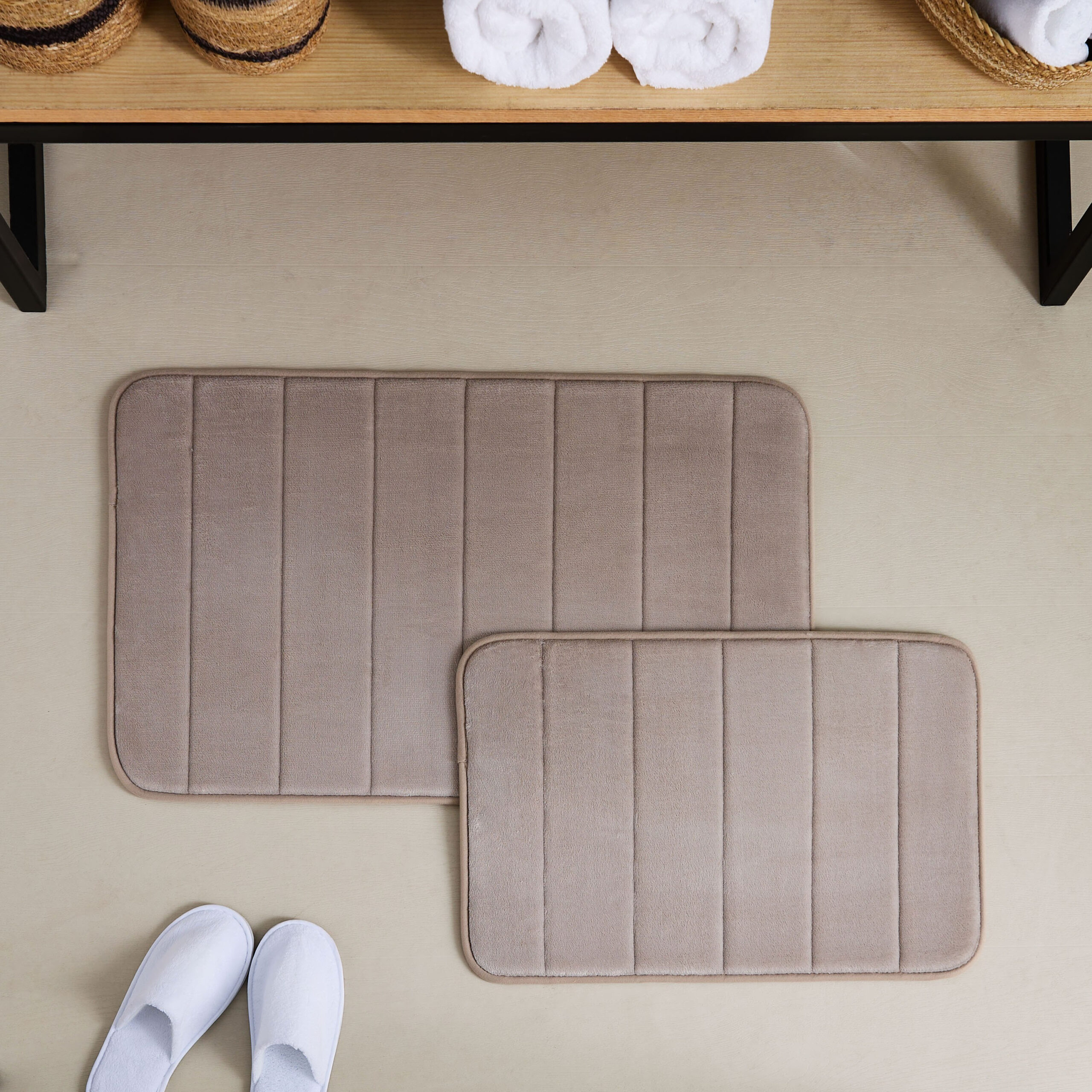 Snug 2-Piece Memory Foam Bathmat Set