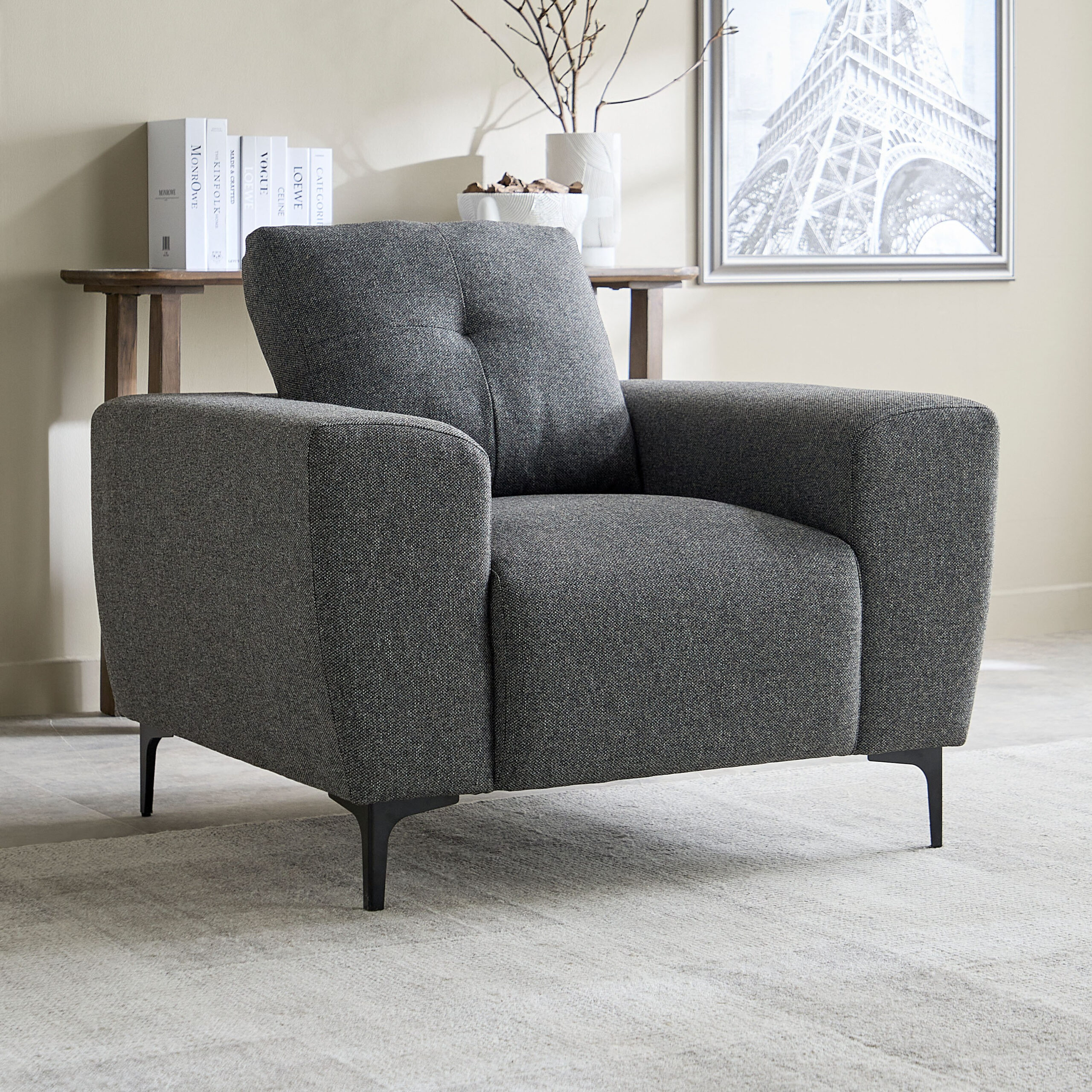 Memphis Armchair Fabric Sofa