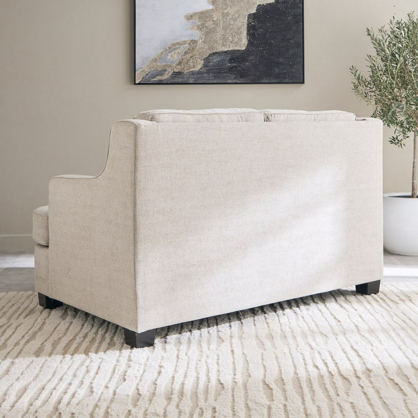 Aurum 2-Seater Fabric Sofa with 3 Cushions - Image 4