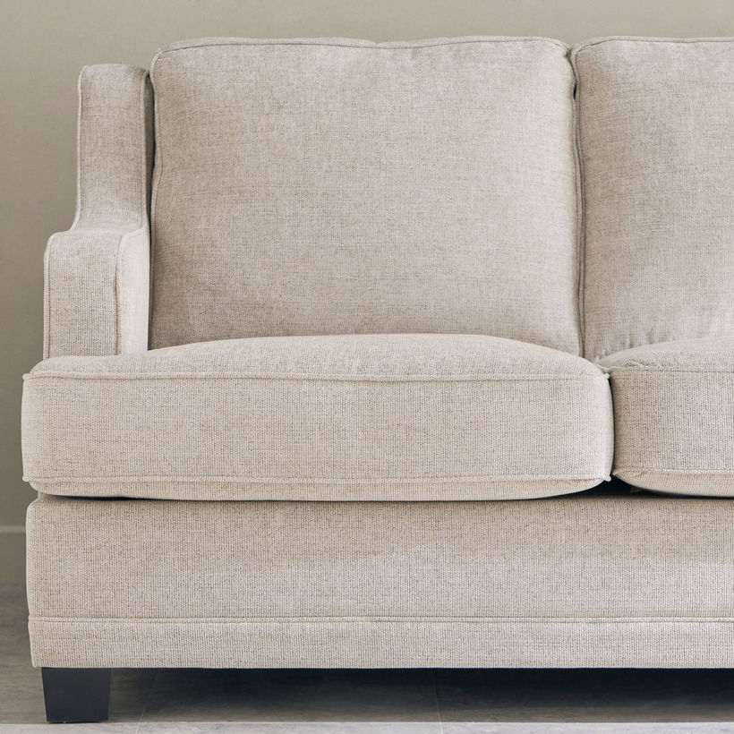Aurum 2-Seater Fabric Sofa with 3 Cushions - Image 7