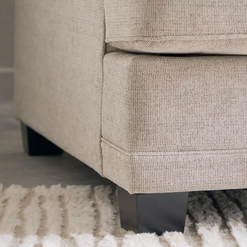 Aurum Fabric Armchair Sofa with Cushion - Image 9