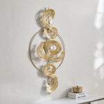 Percy Capri Metal Wall Art - 120x59.7x7.6 cm