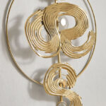 Percy Capri Metal Wall Art - 120x59.7x7.6 cm