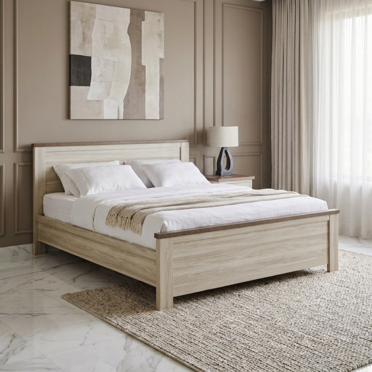 Angelic Queen Bed - 160x200 cm