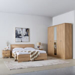 Nordica Queen Bed - 140x200 cm