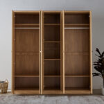 Nordica 5-Door Wardrobe with Mirror